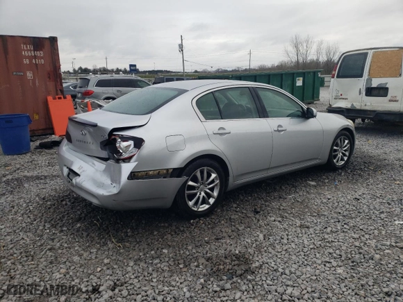 2007 Infiniti G35 Sedan Sport with VIN JNKBV61E77M724440, listed as a Copart auction lot 86637954 with NaN miles and Salvage Title. Bid and sale history available at carsss.com. Image 3.