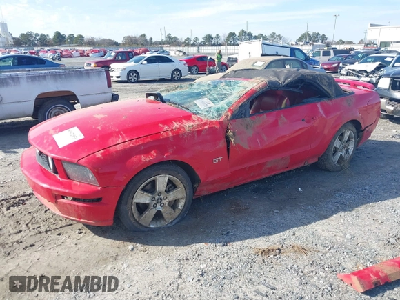 2006 Ford Mustang GT Deluxe with VIN 1ZVHT85H365134338, listed as a IAAI auction lot 41432953 with 49,092 mi miles. Bid and sale history available at carsss.com. Image 2.