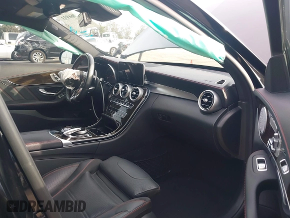 2019 Mercedes-Benz C 43 AMG with VIN 55SWF6EBXKU285590, listed as a IAAI auction lot 41066933 with 69,501 mi miles and . Bid and sale history available at DreamBid. Image 5.