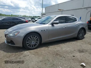 2017 Maserati Ghibli S с VIN ZAM57RSA0H1262579, выставлен на аукционе Copart как лот 56361435 с пробегом 56 668 миль миль и Списание • Salvage title. История ставок и продаж доступна на DreamBid. Изображение 1.