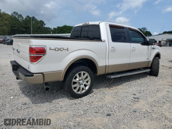 2012 Ford F-150 XL with VIN 1FTFW1ETXCKD48799, listed as a Copart auction lot 53849915 with 134,220 mi miles and Salvage Title. Bid and sale history available at DreamBid. Image 3.