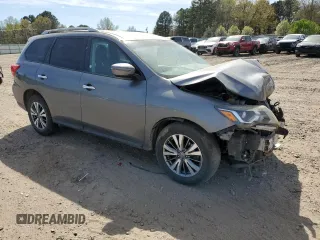 2020 Nissan Pathfinder SV with VIN 5N1DR2BN6LC606753, listed as a Copart auction lot 50440735 with Not provided miles and Salvage title. Bid and sale history available at DreamBid. Image 4.