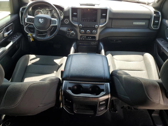 2019 Ram 1500 Big Horn/Lone Star with VIN 1C6SRFFT5KN649163, listed as a Copart auction lot 48713265 with 91,319 mi miles and Salvage Title. Bid and sale history available at carsss.com. Image 8.