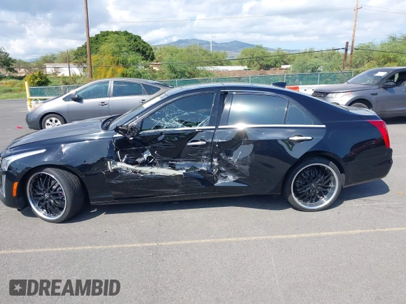 2016 Cadillac CTS Sedan Luxury Collection RWD with VIN 1G6AR5SX8G0167026, listed as a IAAI auction lot 41526996 with 76,612 mi miles. Bid and sale history available at carsss.com. Image 14.