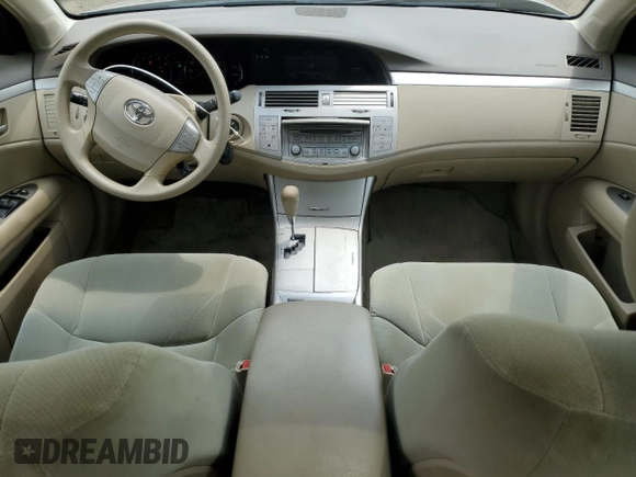2006 Toyota Avalon XL with VIN 4T1BK36B26U063014, listed as a Copart auction lot 59757285 with 205,937 mi miles and Salvage title. Bid and sale history available at DreamBid. Image 8.