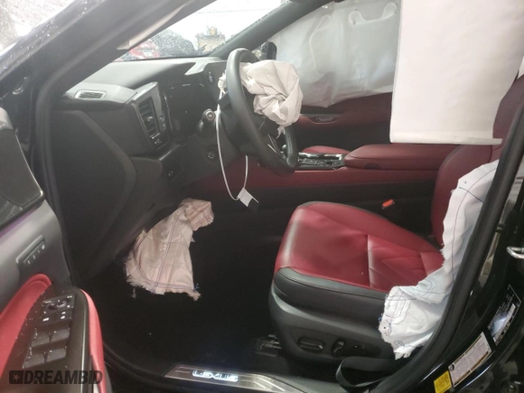 2024 Lexus NX with VIN JTJHKCEZXR5011784, listed as a Copart auction lot 46218815 with 5,516 mi miles and Salvage Title. Bid and sale history available at carsss.com. Image 7.
