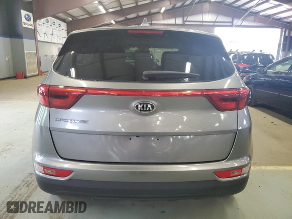 2017 Kia Sportage LX with VIN KNDPMCAC0H7199650, listed as a Copart auction lot 56363505 with 150,505 mi miles and Clean Title. Bid and sale history available at DreamBid. Image 6.