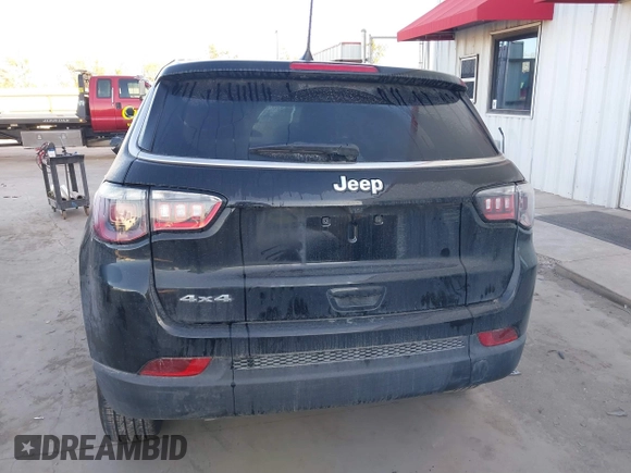 2024 Jeep Compass Sport with VIN 3C4NJDAN2RT168677, listed as a IAAI auction lot 41730940 with 8,472 mi miles and . Bid and sale history available at DreamBid. Image 17.
