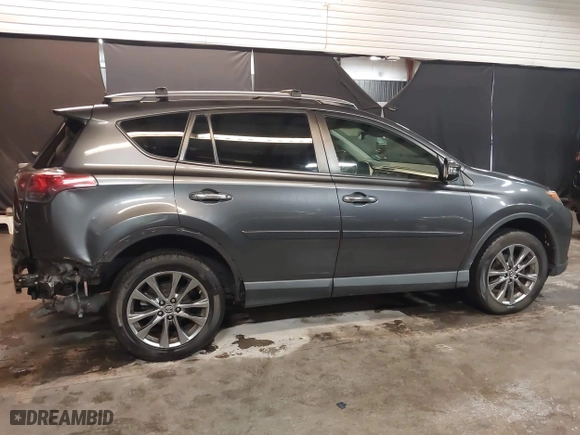 2018 Toyota RAV4 Limited with VIN JTMDFREV0JJ192265, listed as a IAAI auction lot 41840392 with 53,155 mi miles. Bid and sale history available at carsss.com. Image 14.