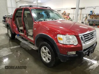 2007 Ford Explorer Sport Trac XLT with VIN 1FMEU518X7UA04941, listed as a Copart auction lot 83841834 with 153,039 mi miles and Salvage title. Bid and sale history available at DreamBid. Image 4.
