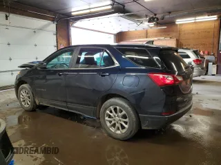 2021 Chevrolet Equinox LT with VIN 3GNAXUEV6MS124002, listed as a Copart auction lot 56940435 with 107,259 mi miles and Salvage title. Bid and sale history available at DreamBid. Image 2.