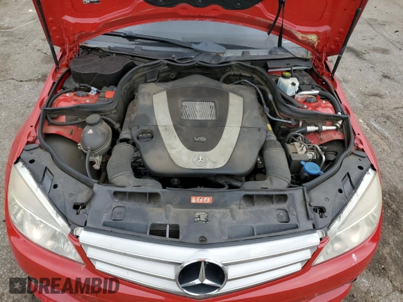 2009 Mercedes-Benz C 300 Sport with VIN WDDGF54X09R045603, listed as a Copart auction lot 55055815 with 108,575 mi miles and Salvage Title. Bid and sale history available at DreamBid. Image 11.