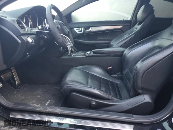2013 Mercedes-Benz C-Class C 63 AMG with VIN WDDGJ7HB7DG057339, listed as a Copart auction lot 72917054 with 124,676 mi miles and Salvage Title. Bid and sale history available at carsss.com. Image 7.