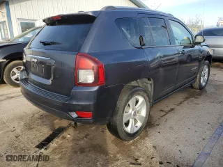 2014 Jeep Compass Sport with VIN 1C4NJDBB7ED673909, listed as a Copart auction lot 43391955 with 253,203 mi miles and Salvage Title. Bid and sale history available at carsss.com. Image 3.