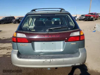 2001 Subaru Legacy Wagon Outback w/RB Equip with VIN 4S3BH665517617068, listed as a Copart auction lot 43575485 with 146,592 mi miles and Salvage Title. Bid and sale history available at carsss.com. Image 6.