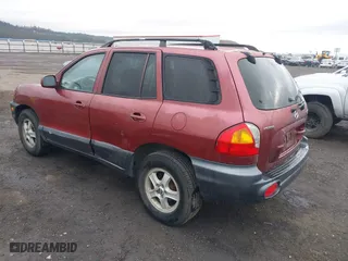 2004 Hyundai Santa Fe GLS with VIN KM8SC73DX4U640640, listed as a IAAI auction lot 41803501 with 149,924 mi miles. Bid and sale history available at carsss.com. Image 3.