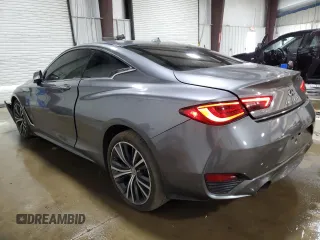 2018 Infiniti Q60 Sport with VIN JN1EV7EL4JM392190, listed as a Copart auction lot 62638985 with 36,893 mi miles and Clean title. Bid and sale history available at DreamBid. Image 2.