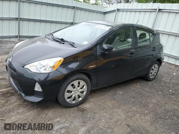 2014 Toyota Prius One z VIN JTDKDTB30E1070931, wystawiony jako Copart lot #58464765 z przebiegiem 68 342 mil mil oraz Szkoda całkowita • Salvage title. Historia ofert i sprzedaży dostępna na DreamBid. Obrazek 1.