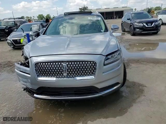 2021 Lincoln Nautilus Reserve with VIN 2LMPJ6K94MBL00316, listed as a Copart auction lot 57803183 with 33,703 mi miles. Bid and sale history available at carsss.com. Image 12.