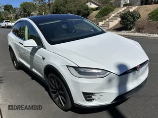 2016 Tesla Model X 70D with VIN 5YJXCDE25GF026337, listed as a IAAI auction lot 42254857 with 38,036 mi miles and . Bid and sale history available at DreamBid. Image 1.