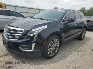 2017 Cadillac XT5 Premium Luxury AWD with VIN 1GYKNERS8HZ145171, listed as a Copart auction lot 57220395 with 86,744 mi miles and Clean title. Bid and sale history available at DreamBid. Image 1.