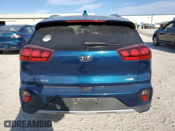 2020 Kia Niro LXS with VIN KNDCB3LC5L5448370, listed as a Copart auction lot 47688975 with 78,176 mi miles and Salvage Title. Bid and sale history available at carsss.com. Image 6.