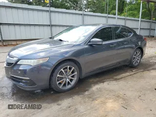 2015 Acura TLX Technology with VIN 19UUB3F5XFA009485, listed as a Copart auction lot 54653275 with 185,543 mi miles and Salvage title. Bid and sale history available at DreamBid. Image 1.