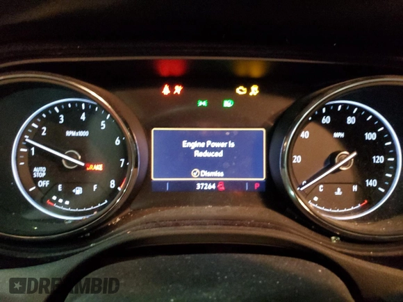 2022 Buick Encore GX Select with VIN KL4MMDS29NB119358, listed as a Copart auction lot 41794895 with 37,264 mi miles and Non repairable. Bid and sale history available at DreamBid. Image 9.