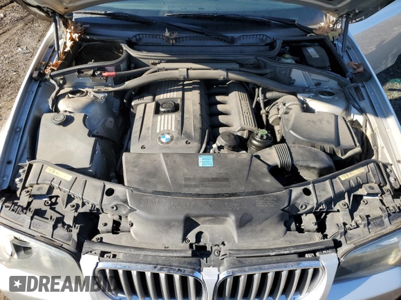 2008 BMW X3 3.0si with VIN WBXPC93448WJ20078, listed as a Copart auction lot 46501855 with 143,308 mi miles and Salvage Title. Bid and sale history available at DreamBid. Image 12.