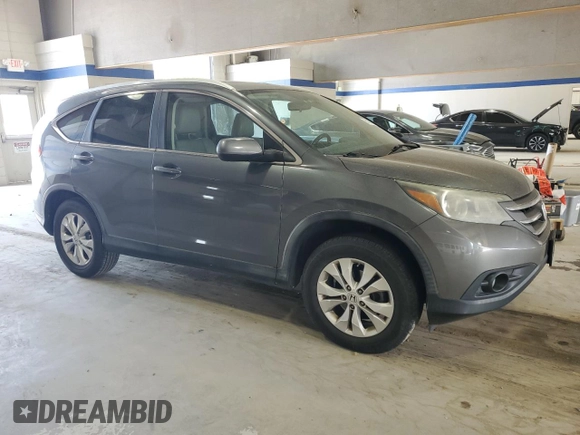 2013 Honda CR-V EX-L with VIN 2HKRM3H78DH501001, listed as a Copart auction lot 54386915 with 281,935 mi miles and Clean Title. Bid and sale history available at DreamBid. Image 4.