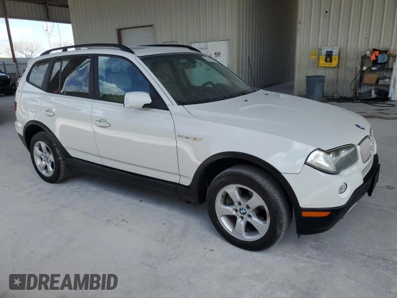 2008 BMW X3 3.0si with VIN WBXPC93488WJ10833, listed as a Copart auction lot 54594245 with 158,956 mi miles and Clean Title. Bid and sale history available at carsss.com. Image 4.