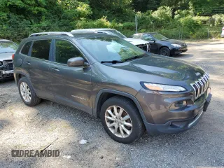 2016 Jeep Cherokee Limited z VIN 1C4PJMDB0GW172308, wystawiony jako Copart lot #62772855 z przebiegiem 146 834 mil mil oraz Czysty tytuł • Clean title. Historia ofert i sprzedaży dostępna na DreamBid. Obrazek 4.