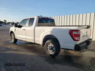 2022 Ford F-150 XL with VIN 1FTEX1CB2NKE64553, listed as a Copart auction lot 62641825 with 37,988 mi miles and Clean title. Bid and sale history available at DreamBid. Image 2.