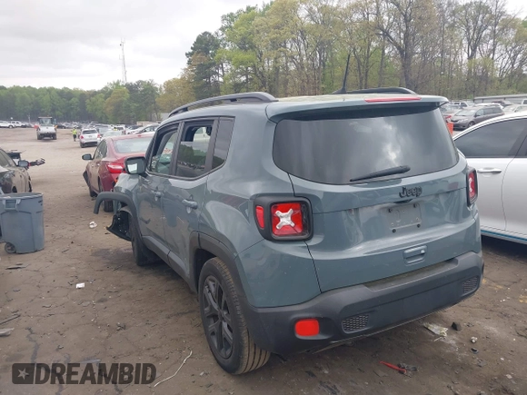2018 Jeep Renegade Latitude with VIN ZACCJABB9JPH54315, listed as a IAAI auction lot 41946260 with 93,000 mi miles and . Bid and sale history available at DreamBid. Image 3.