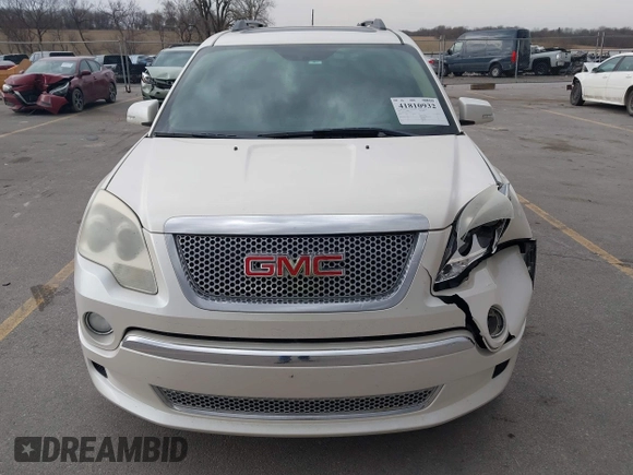 2012 GMC Acadia Denali with VIN 1GKKVTED3CJ151425, listed as a IAAI auction lot 41810932 with 180,671 mi miles. Bid and sale history available at carsss.com. Image 12.