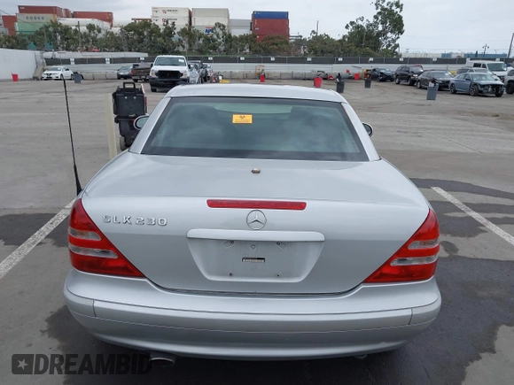 2003 Mercedes-Benz SLK 230 Kompressor with VIN WDBKK49F83F292238, listed as a IAAI auction lot 41874236 with Not Provided miles and . Bid and sale history available at DreamBid. Image 15.