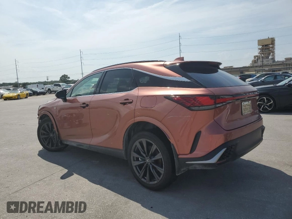 2024 Lexus RX with VIN 2T2BAMCA3RC057390, listed as a Copart auction lot 61477084 with 4,439 mi miles and Salvage Title. Bid and sale history available at carsss.com. Image 2.
