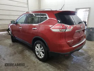 2016 Nissan Rogue S with VIN KNMAT2MTXGP653061, listed as a Copart auction lot 52374665 with 140,219 mi miles and Salvage Title. Bid and sale history available at carsss.com. Image 2.