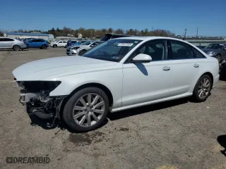 2016 Audi A6 2.0T Premium Plus with VIN WAUGFAFC7GN078063, listed as a Copart auction lot 53437395 with 91,875 mi miles and Salvage Title. Bid and sale history available at carsss.com. Image 1.