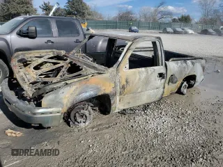 2005 Chevrolet Silverado 1500 Work Truck with VIN 1GCEC14X85Z137054, listed as a Copart auction lot 47140565 with 0 mi miles and Non Repairable. Bid and sale history available at carsss.com. Image 1.