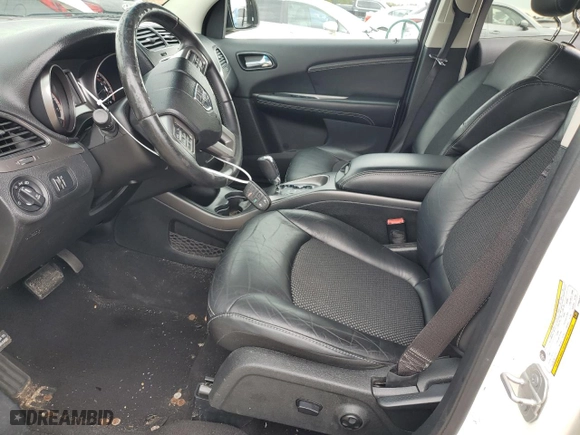 2015 Dodge Journey Crossroad with VIN 3C4PDCGB2FT664517, listed as a Copart auction lot 89123525 with 85,593 mi miles and Salvage Title. Bid and sale history available at carsss.com. Image 7.