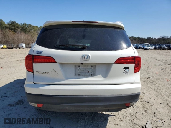 2017 Honda Pilot EX-L with VIN 5FNYF5H52HB029706, listed as a Copart auction lot 47736475 with 115,173 mi miles and Salvage Title. Bid and sale history available at carsss.com. Image 6.