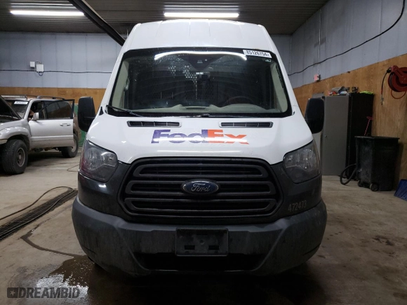2017 Ford Transit Van with VIN 1FTYR2XMXHKA69906, listed as a Copart auction lot 85126754 with 261,708 mi miles and Salvage Title. Bid and sale history available at carsss.com. Image 5.
