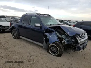2008 Ford Explorer Sport Trac Limited with VIN 1FMEU53858UA21631, listed as a Copart auction lot 54077785 with Not provided miles and Salvage title. Bid and sale history available at DreamBid. Image 4.