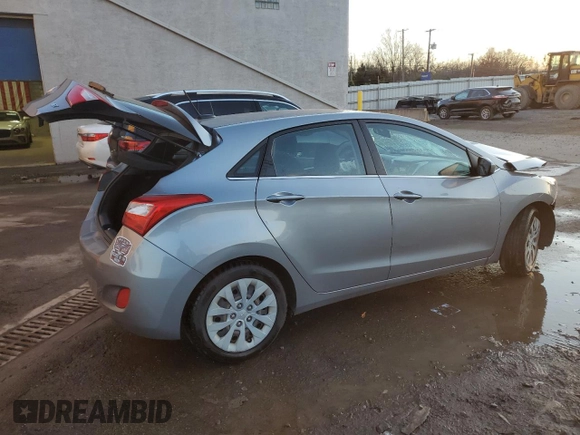2016 Hyundai Elantra with VIN KMHD35LH9GU264470, listed as a Copart auction lot 83050964 with 87,931 mi miles and Salvage Title. Bid and sale history available at DreamBid. Image 3.