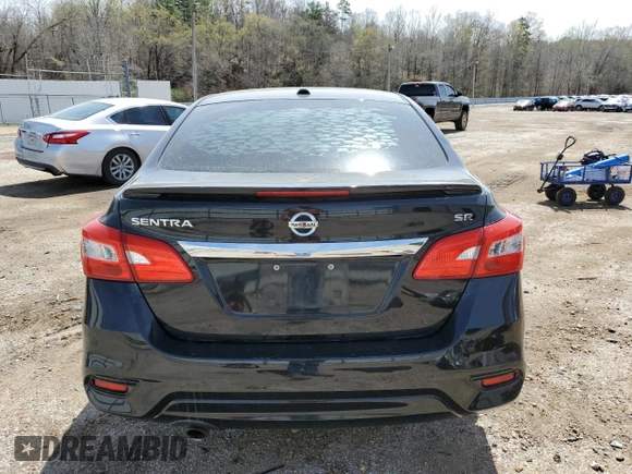 2017 Nissan Sentra SR with VIN 3N1AB7AP2HY268748, listed as a Copart auction lot 50309415 with 113,124 mi miles and Salvage title. Bid and sale history available at DreamBid. Image 6.