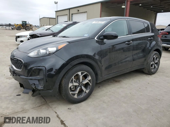 2020 Kia Sportage LX with VIN KNDPM3AC6L7793314, listed as a Copart auction lot 45970655 with 46,619 mi miles and Clean Title. Bid and sale history available at DreamBid. Image 1.