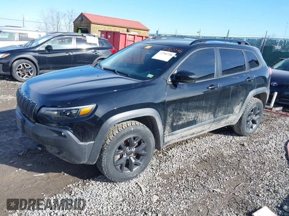 2019 Jeep Cherokee Latitude with VIN 1C4PJMCX8KD464323, listed as a IAAI auction lot 41700738 with 179,234 mi miles. Bid and sale history available at carsss.com. Image 17.