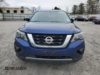 2017 Nissan Pathfinder SV with VIN 5N1DR2MM0HC612897, listed as a Copart auction lot 51281185 with 123,649 mi miles and Salvage Title. Bid and sale history available at carsss.com. Image 5.