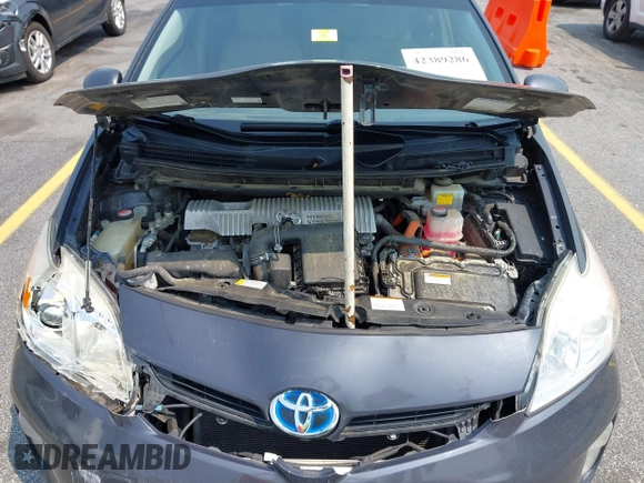 2015 Toyota Prius Four with VIN JTDKN3DU3F0458455, listed as a IAAI auction lot 42389286 with 215,703 mi miles and . Bid and sale history available at DreamBid. Image 10.